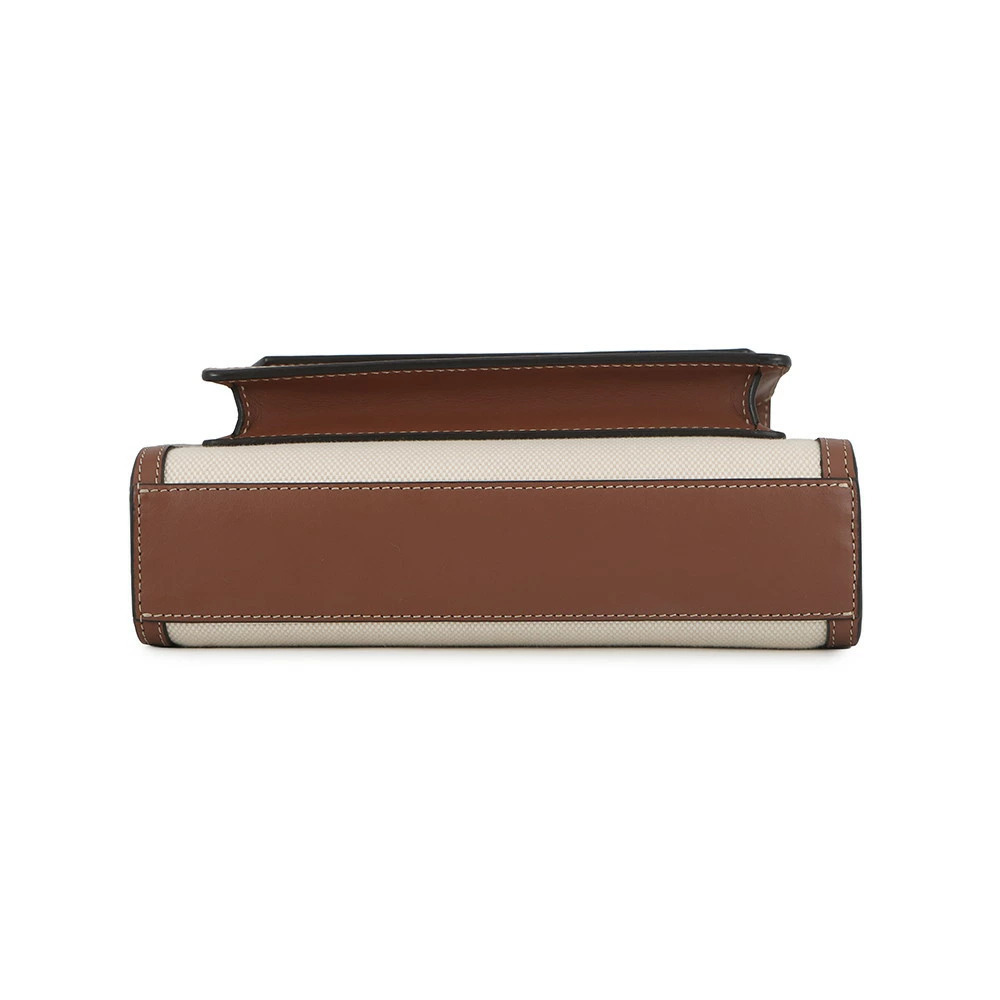 Burberry Handbag Pocket Bag Canvas Leather - Picture 3 of 12